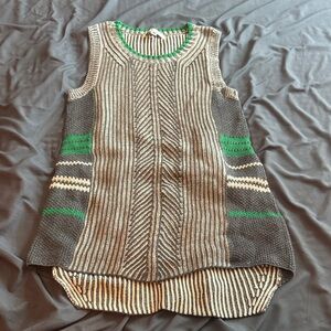 CAbi Multicolor Knit Sleeveless Top